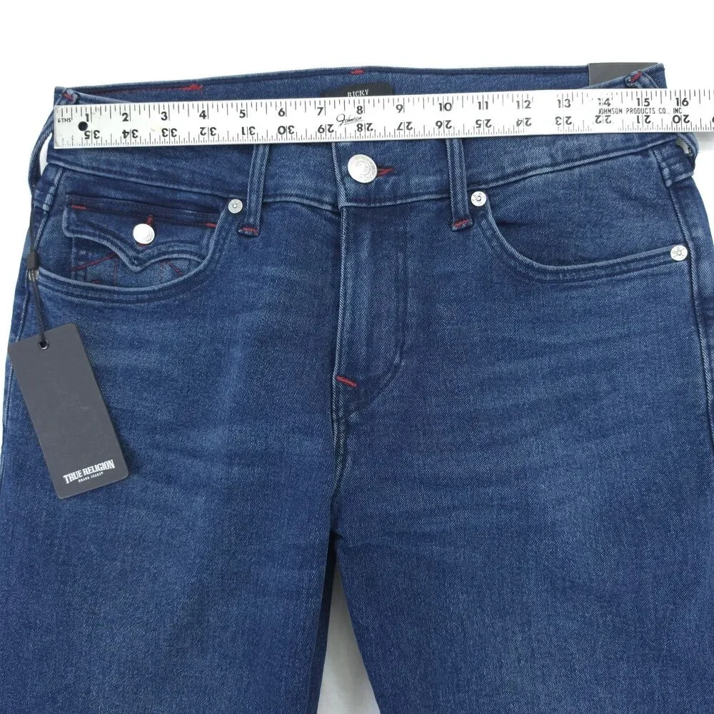 True Religion Ricky Flap Relaxed Straight Mens 32 NWT